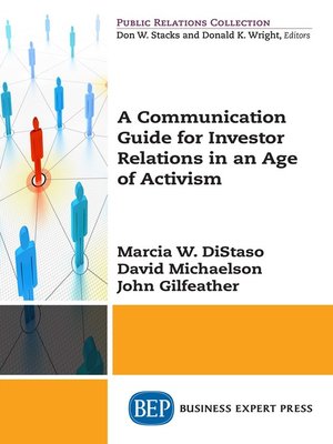 cover image of A Communication Guide for Investor Relations in an Age of Activism